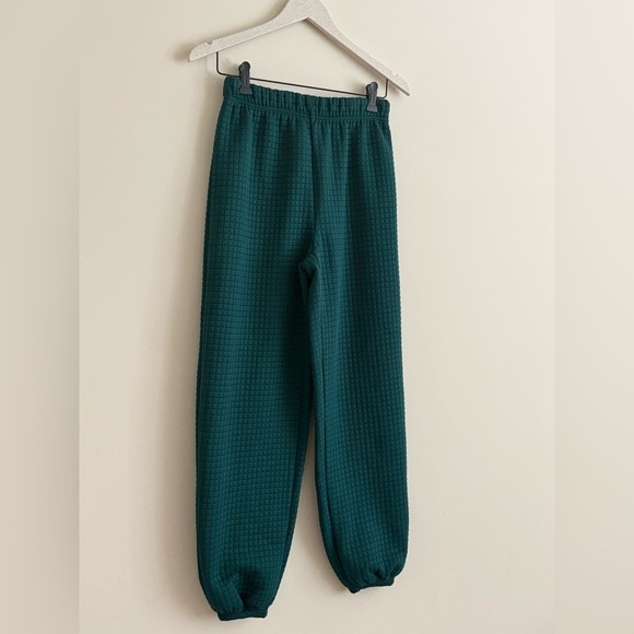 Princess Polly Aarabella Jogger Sweatpants - Deep Green, Size US 2 - Picture 2 of 15